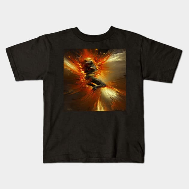 Explosive Beauty Kids T-Shirt by D3monic